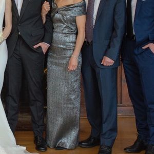 -Teri Jon Slate Gown